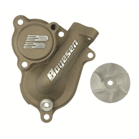 Kit de tapa bomba de agua + hélice BOYESEN Supercooler - Magnesio