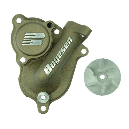 Kit de tapa bomba de agua + hélice BOYESEN Supercooler - Magnesio