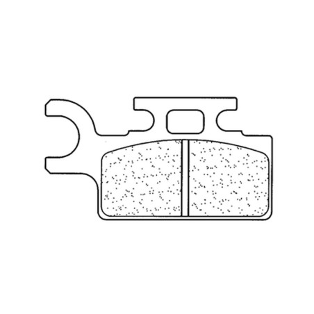 Juego de pastillas sinterizadas CL BRAKES (1034MX10)