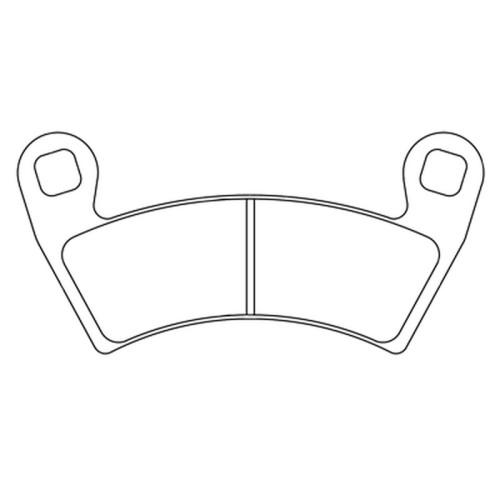 Juego de pastillas sinterizadas CL BRAKES (1229ATV1)
