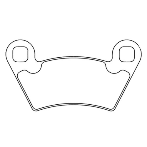 Juego de pastillas sinterizadas CL BRAKES (1230ATV1)