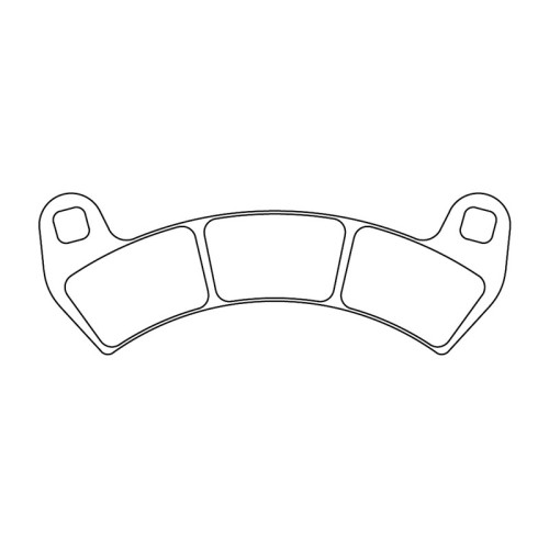Juego de pastillas sinterizadas CL BRAKES (1247ATV1)