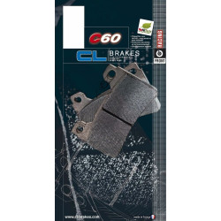 Juego de pastillas sinterizadas CL BRAKES (2252C60) 2
