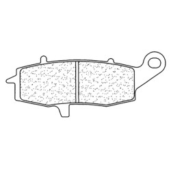 Juego de pastillas sinterizadas CL BRAKES (2384C60) 2