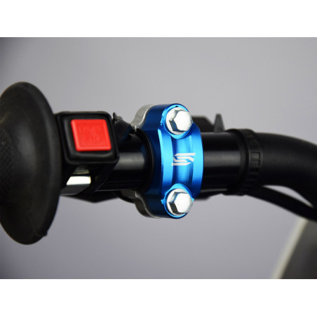 Abrazadera de barra giratoria SCAR universal Azul
