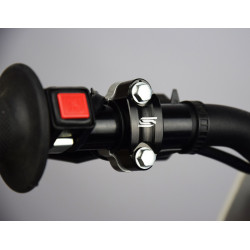 Abrazadera de barra giratoria SCAR universal Negra 2