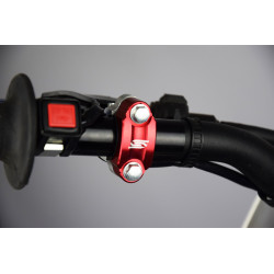 Abrazadera de barra giratoria SCAR universal Rojo 2
