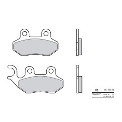 BREMBO Scooter Carbon Ceramic Brake pads - 07005CC