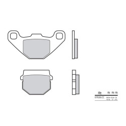 BREMBO Scooter Carbon Ceramic Brake pads - 07026CC