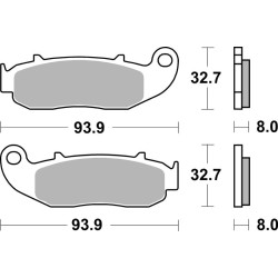 Pastillas de freno BREMBO carretera carbón cerámico - 07GR79CC