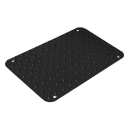 Placa antideslizante BIKE LIFT 550x340mm negro - 1 pieza