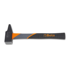 BETA Martillo de mecánico con cabeza de remache, tamaño 40, mango de fibra