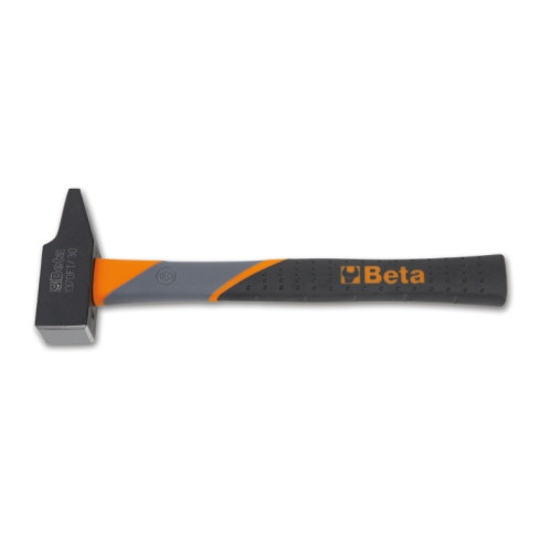BETA Martillo de mecánico con cabeza de remache, tamaño 40, mango de fibra