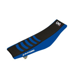 Funda de asiento antideslizante BLACKBIRD Double grip 3 azul Yamaha YZ65