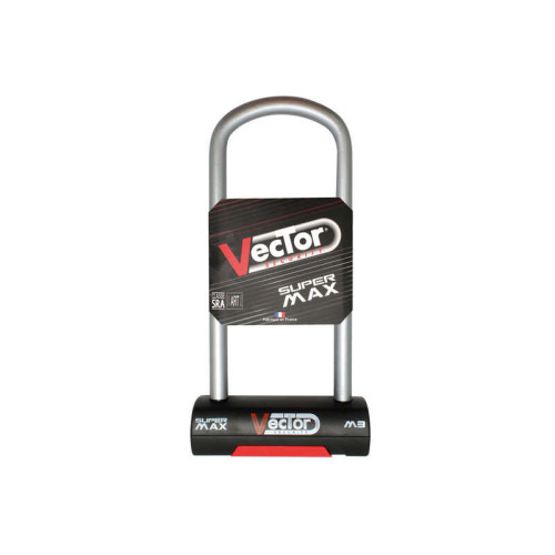 Candado en U VECTOR SuperMax M3 - Ø16mm / 108x270mm - Certificado SRA / ART4 / NF-FFMC