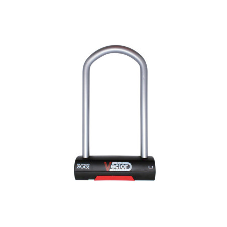 Candado en U VECTOR SuperMax L1 - Ø16mm / 125x250mm - Certificado SRA / ART / NF-FFMC