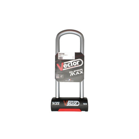 Candado en U VECTOR SuperMax S3 - Ø16mm / 88x270mm - Certificado SRA / ART4 / NF-FFMC
