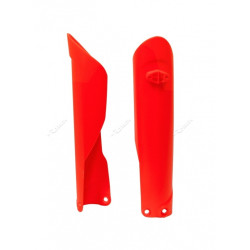 Protectores de horquilla RACETECH - naranja fluorescente