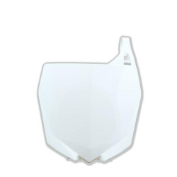 Portanúmeros delantero RACETECH Husqvarna Blanco Yamaha