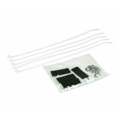 Protector de Chasis Bi-Material RACETECH Blanco / Negro 2