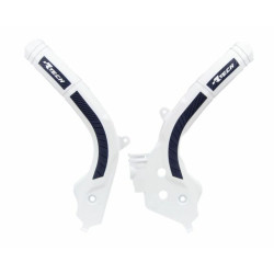 Protector de Chasis Bi-Material RACETECH Blanco / Negro