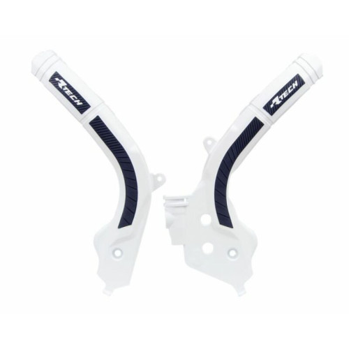 Protector de Chasis Bi-Material RACETECH Blanco / Negro