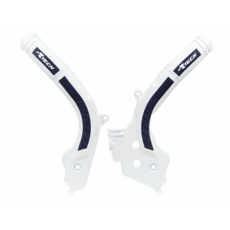 Protector de Chasis Bi-Material RACETECH Blanco / Negro