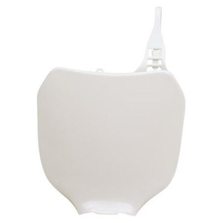 Portanúmeros delantero RACETECH Blanco Yamaha