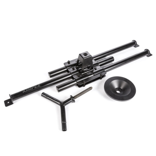 Soporte para rueda de repuesto KIMPEX universal negro