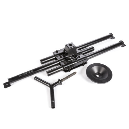 Soporte para rueda de repuesto KIMPEX universal negro