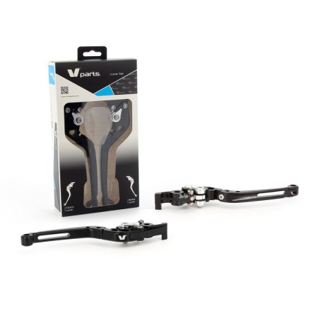 Juego de manetas plegables CNC V PARTS 177mm - Yamaha