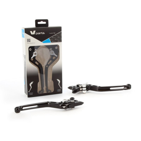Juego de manetas CNC V PARTS 175mm - Triumph