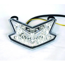 Piloto trasero BIHR LED con intermitentes integrados Kawasaki Z800, ZX636