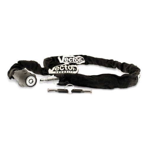 Candado de cadena para casco VECTOR HelmChain+ - Ø5mm / 1,2m