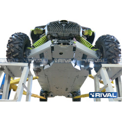 RIVAL Complete skid plate - Aluminium 4mm Can-Am Maverick