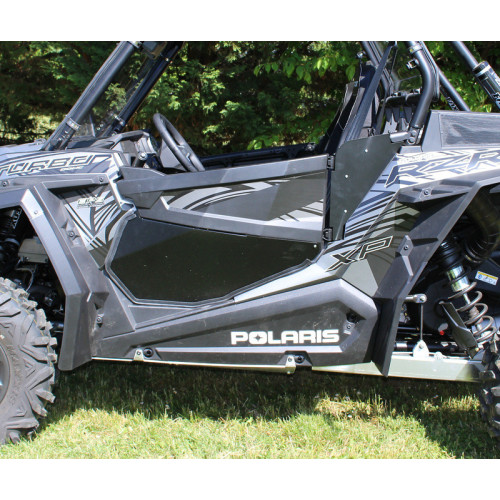 SARRAZIN Aluminium Doors lower panels - Black Polaris RZR1000