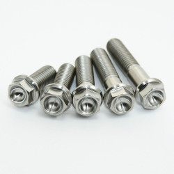 Juego de tornillos de titanio SCAR M8x30 por 3