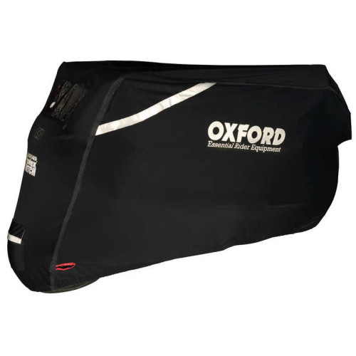 Funda de moto para exterior OXFORD Protex Stretch - Moto / Scooter - Negro - L