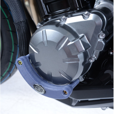 Protector de motor izquierdo R&G RACING - negro