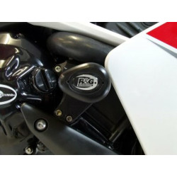 Protectores de carenado R&G RACING Aero superiores - negro