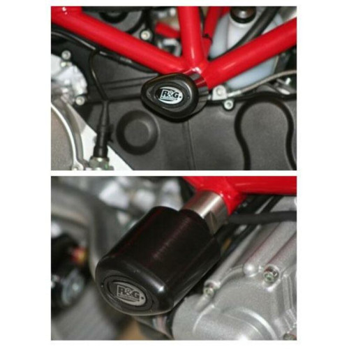 Protectores de carenado R&G RACING Aero - negro