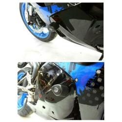 Protectores de carenado R&G RACING Aero - negro