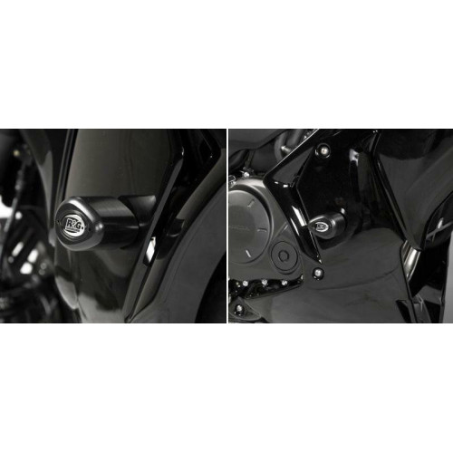 Protectores de carenado R&G RACING Aero - negro