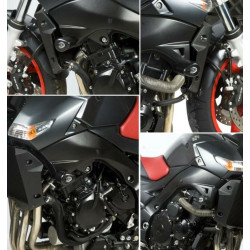 Protectores de carenado R&G RACING Aero - negro