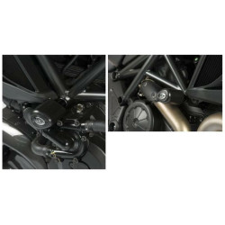Protectores de carenado R&G RACING Aero - negro