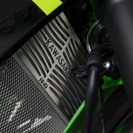 Protector de radiador R&G RACING - acero inoxidable