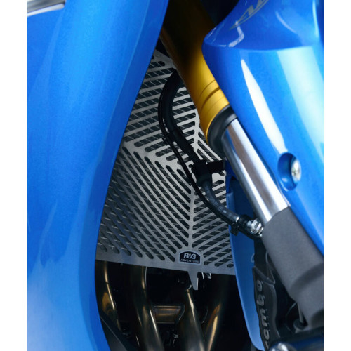 Protector de radiador R&G RACING - acero inoxidable