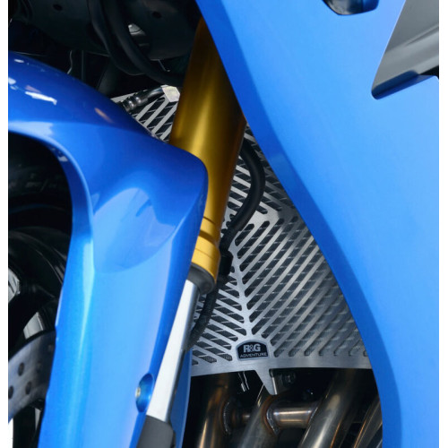 Protector de radiador R&G RACING - acero inoxidable