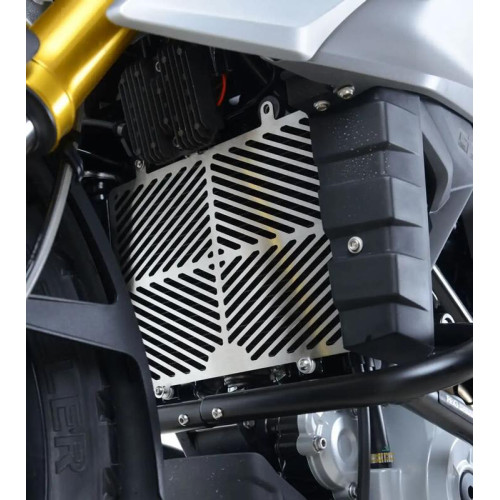 Protector de radiador R&G RACING - acero inoxidable