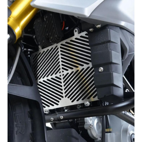 Protector de radiador R&G RACING - acero inoxidable